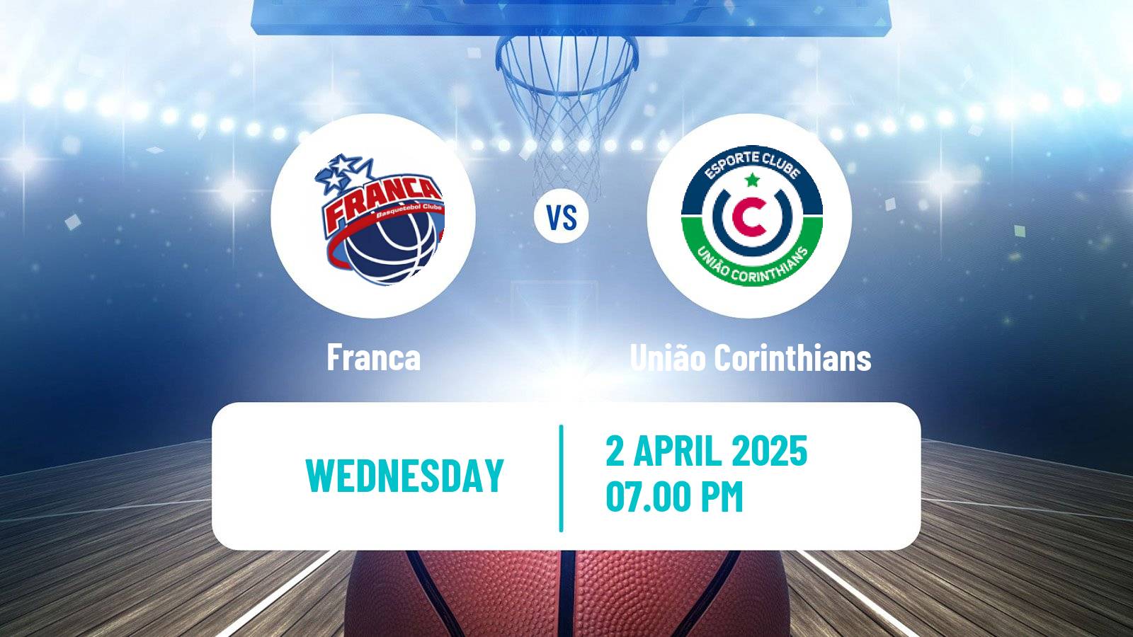 Basketball Brazilian NBB Franca - União Corinthians