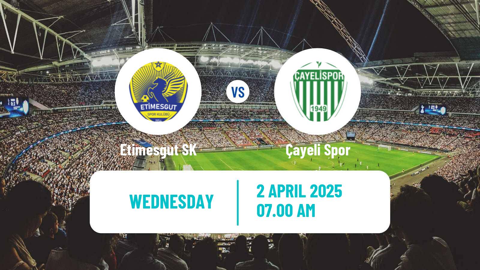 Soccer Turkish 3 Lig Group 2 Etimesgut - Çayeli Spor