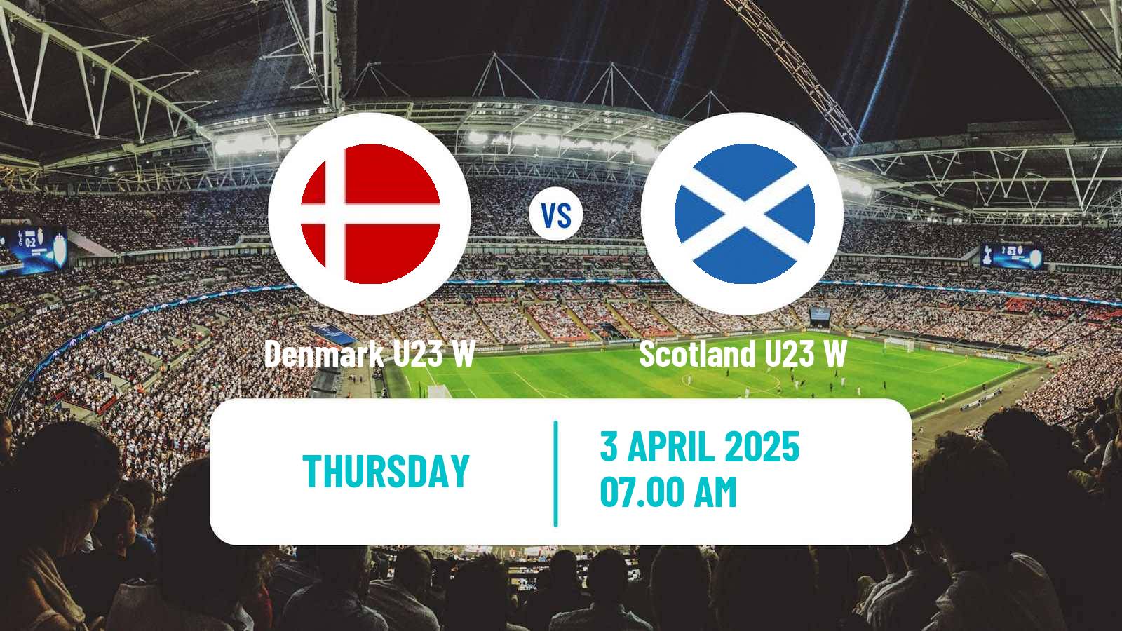 Soccer Friendly International Women Denmark U23 W - Scotland U23 W