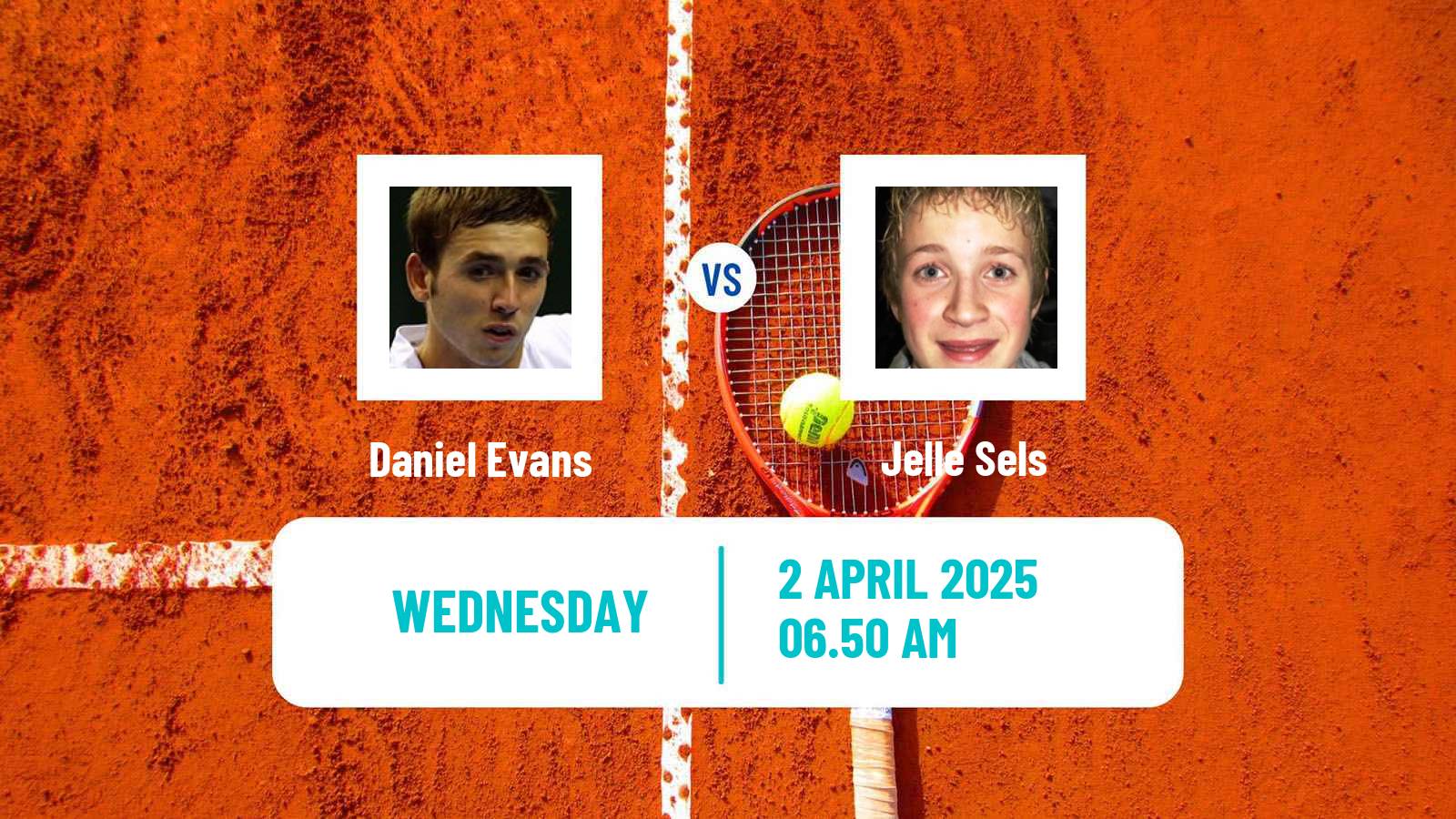 Tennis Barletta Challenger Men Daniel Evans - Jelle Sels