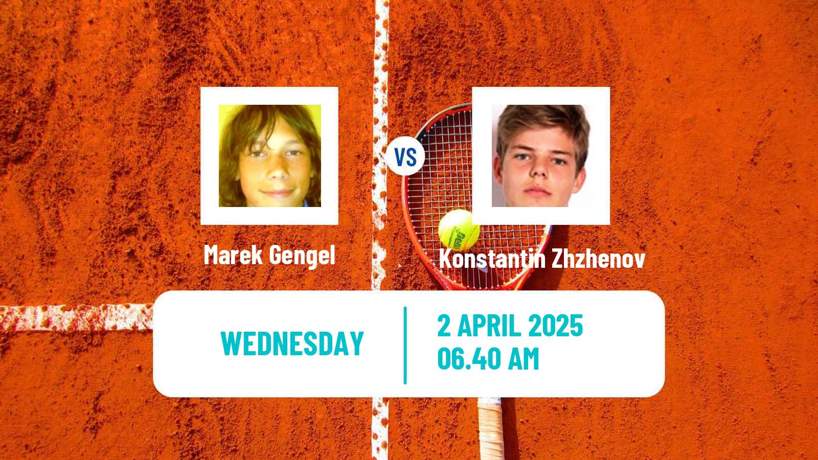 Tennis ITF M15 Sharm Elsheikh 10 Men Marek Gengel - Konstantin Zhzhenov