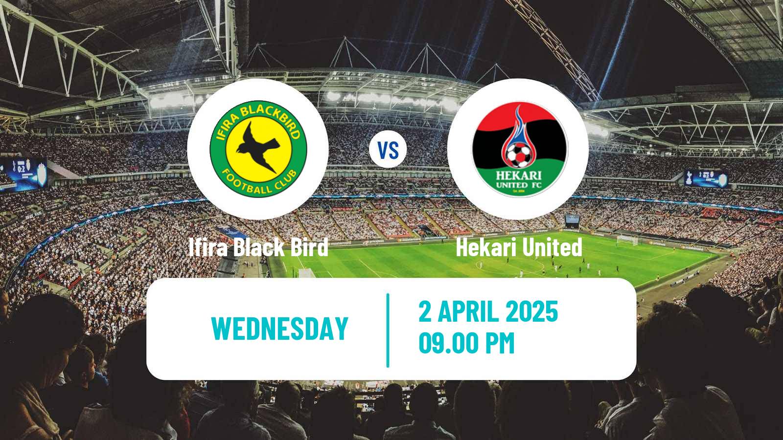 Soccer OFC Champions League Ifira Black Bird - Hekari United