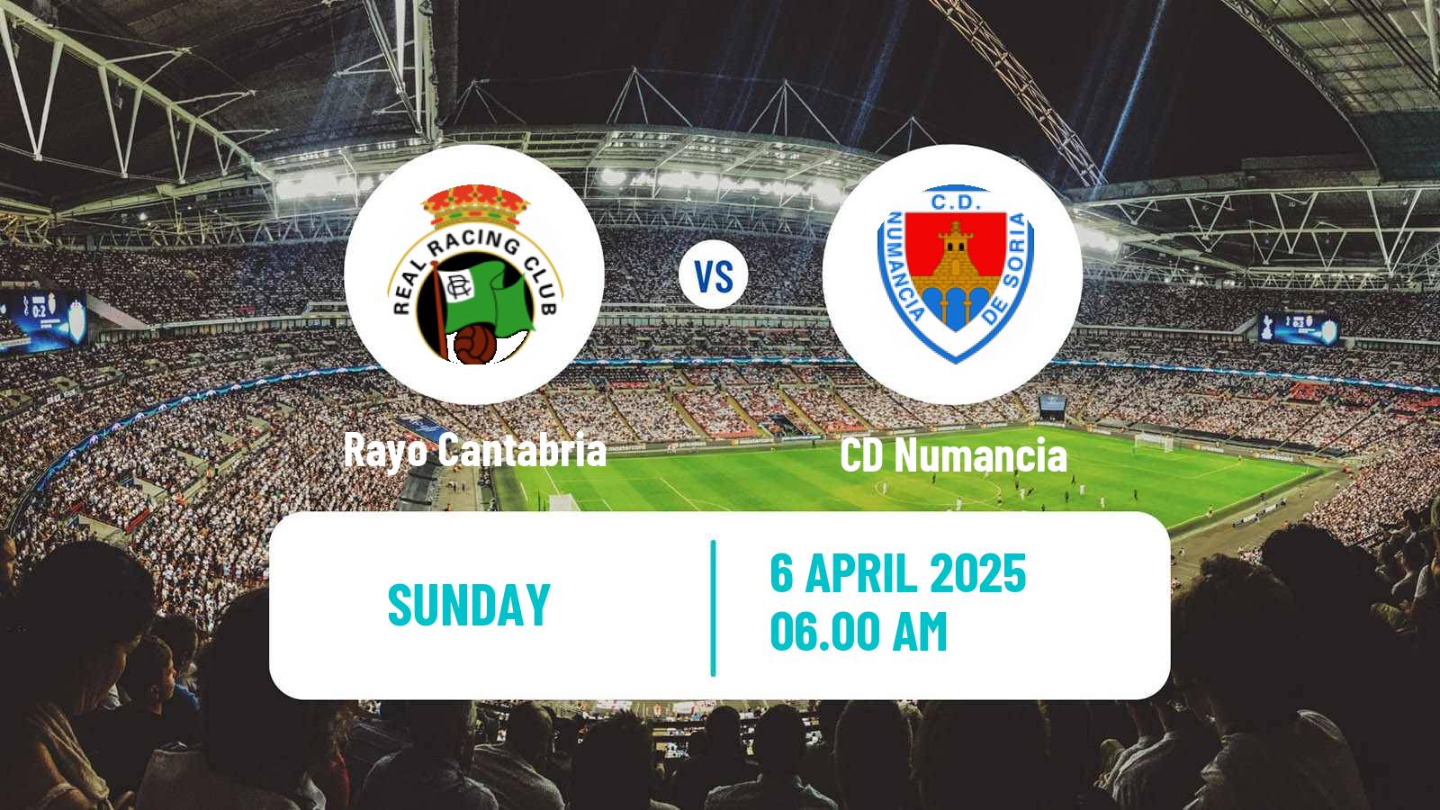 Soccer Spanish Segunda RFEF - Group 1 Rayo Cantabria - Numancia