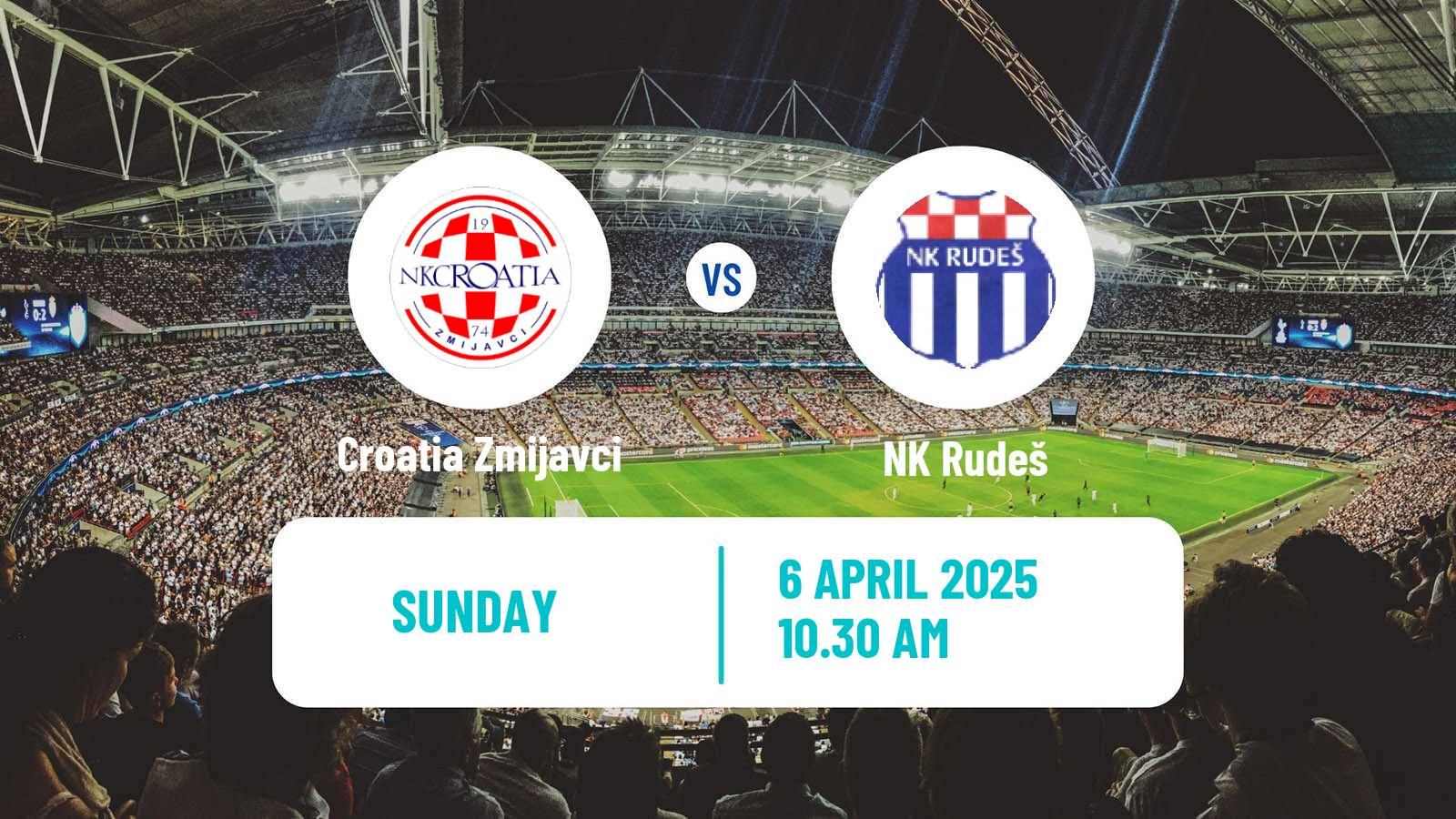 Soccer Croatian Prva NL Croatia Zmijavci - Rudeš