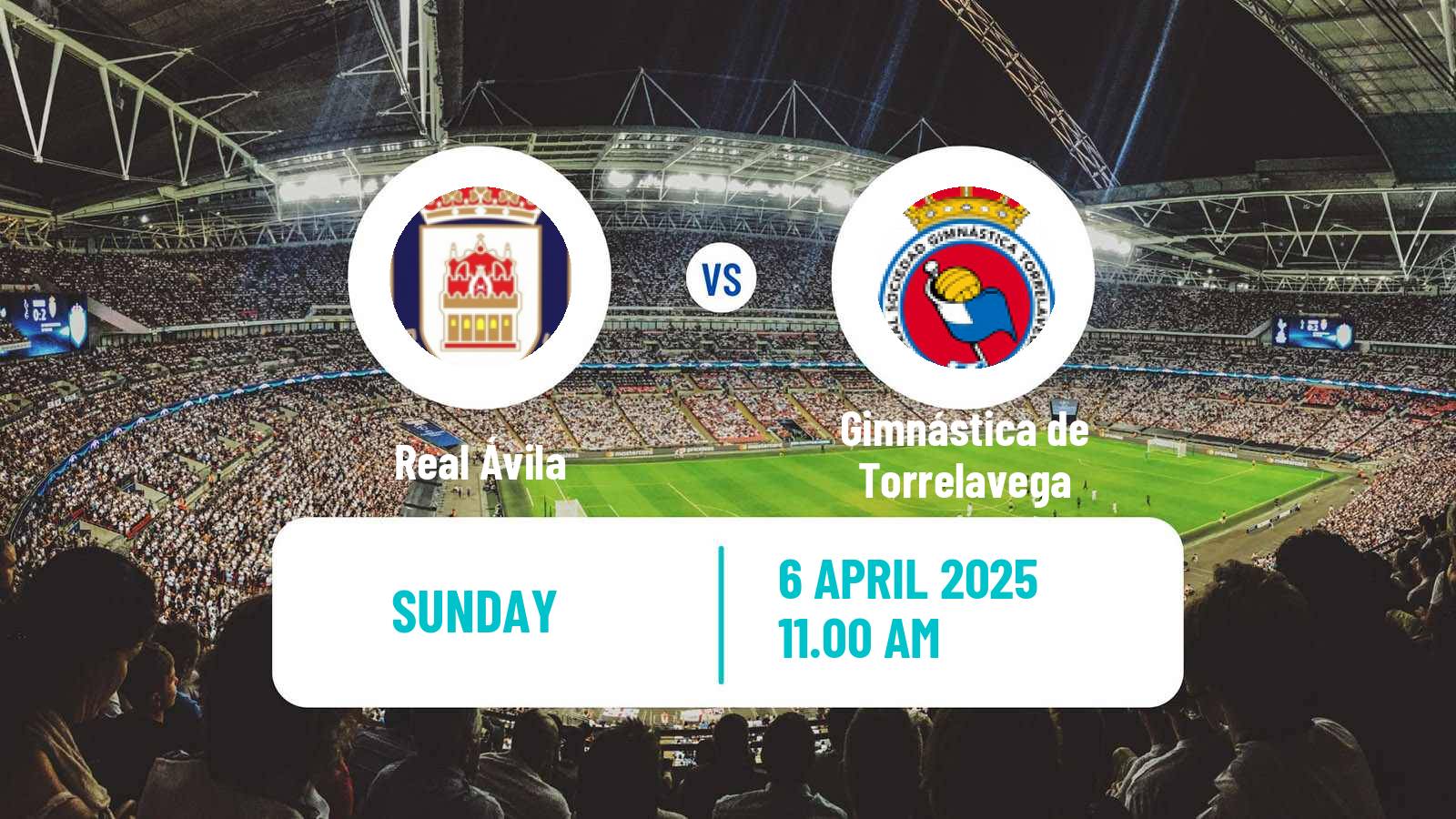 Soccer Spanish Segunda RFEF - Group 1 Real Ávila - Gimnástica de Torrelavega