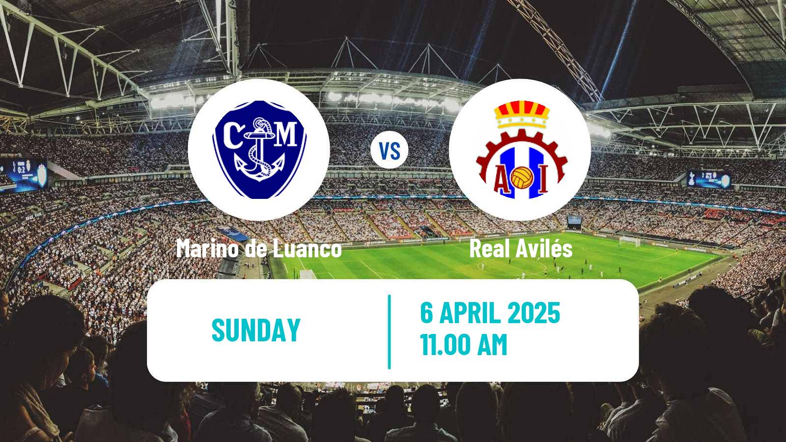 Soccer Spanish Segunda RFEF - Group 1 Marino de Luanco - Real Avilés