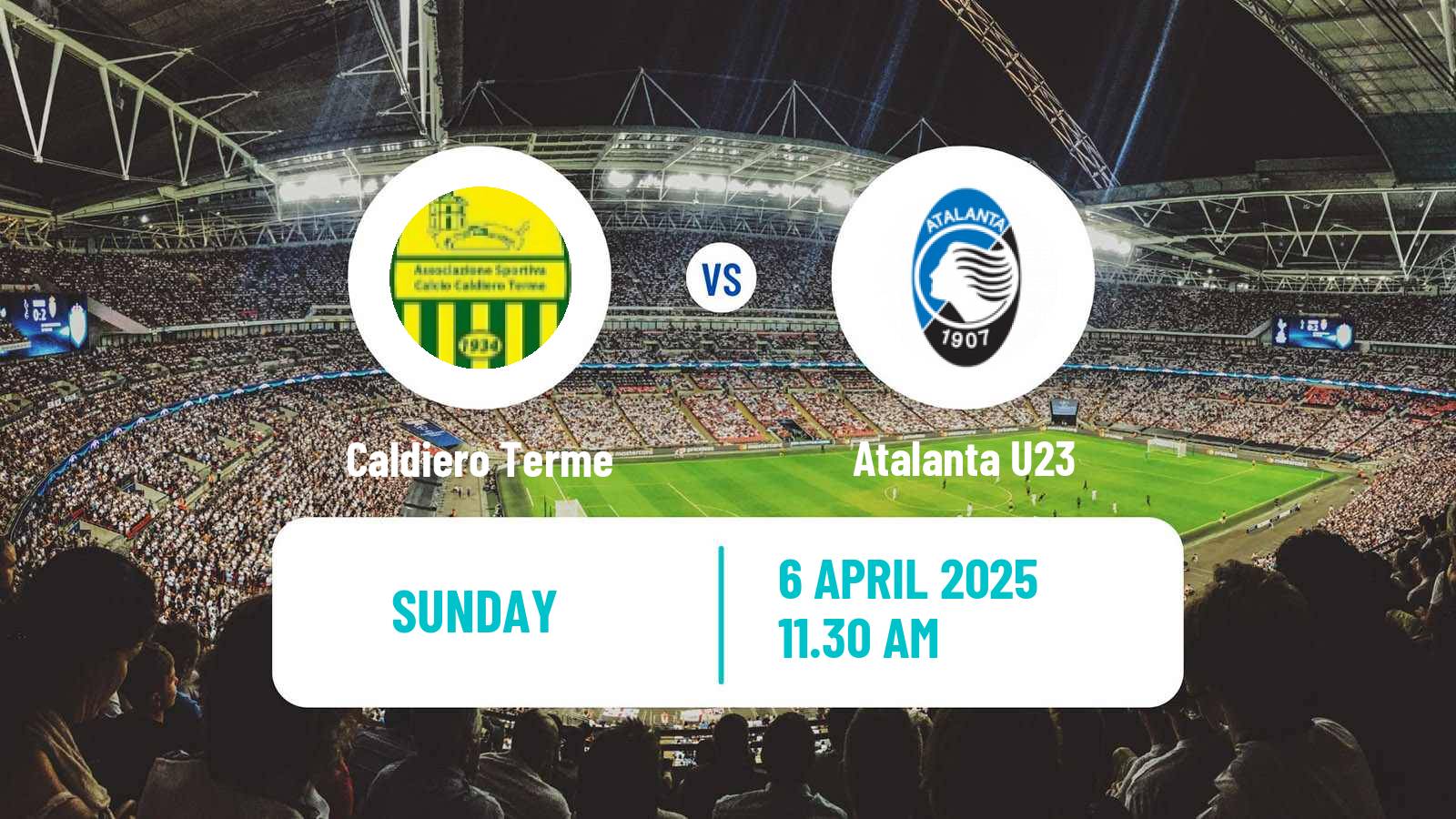 Soccer Italian Serie C Group A Caldiero Terme - Atalanta U23