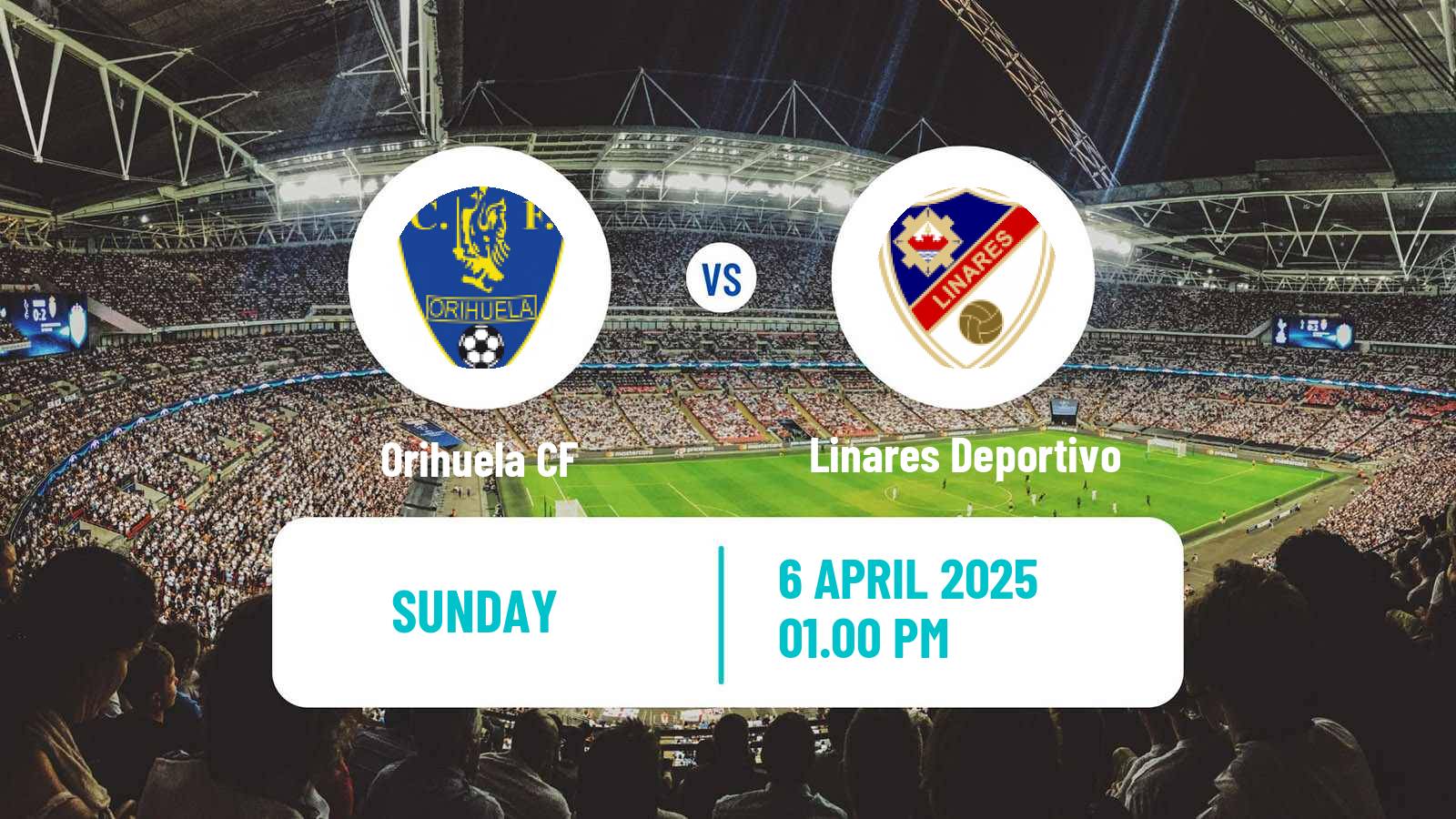 Soccer Spanish Segunda RFEF - Group 4 Orihuela - Linares Deportivo