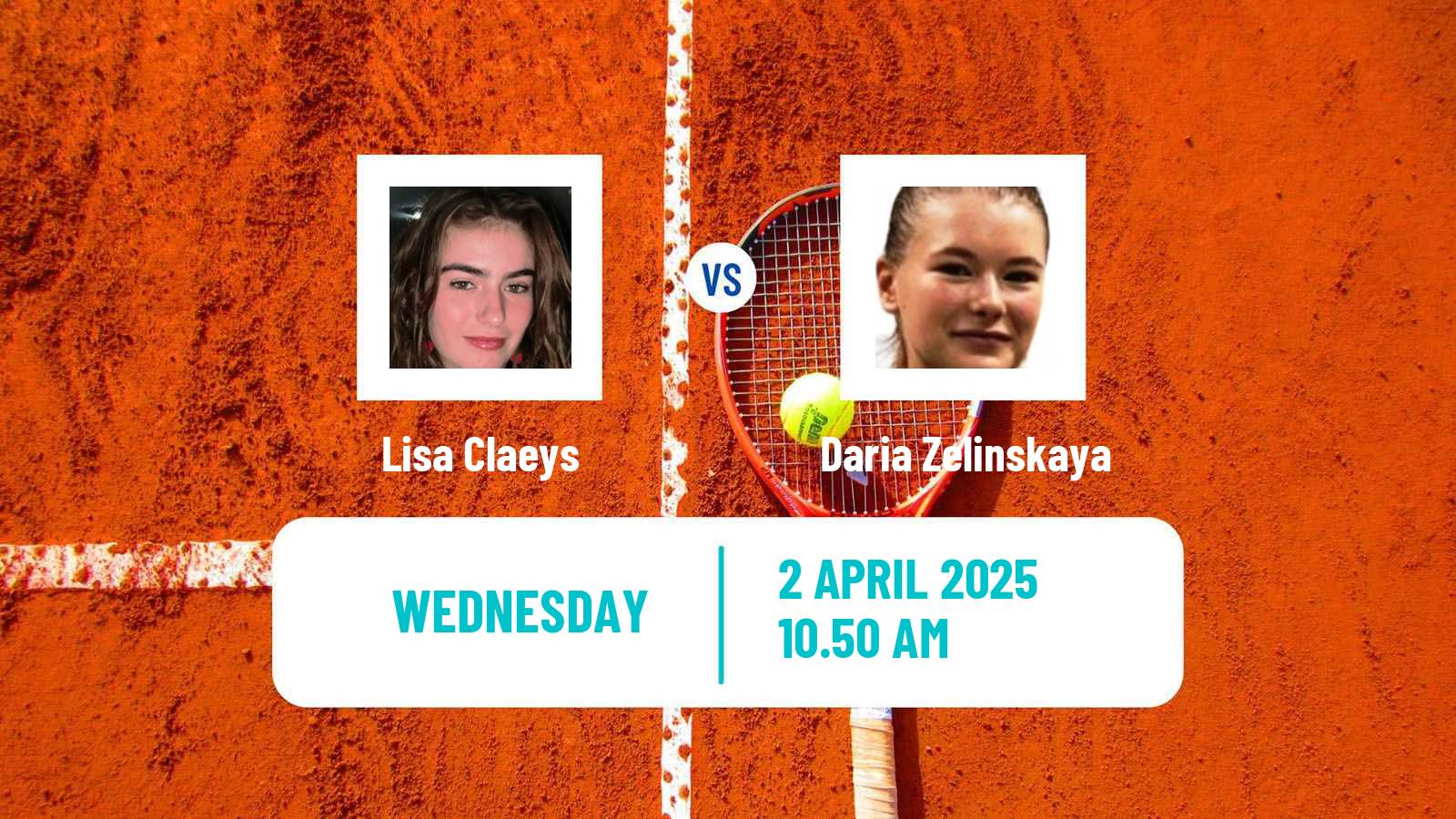 Tennis ITF W15 Sharm Elsheikh 10 Women Lisa Claeys - Daria Zelinskaya