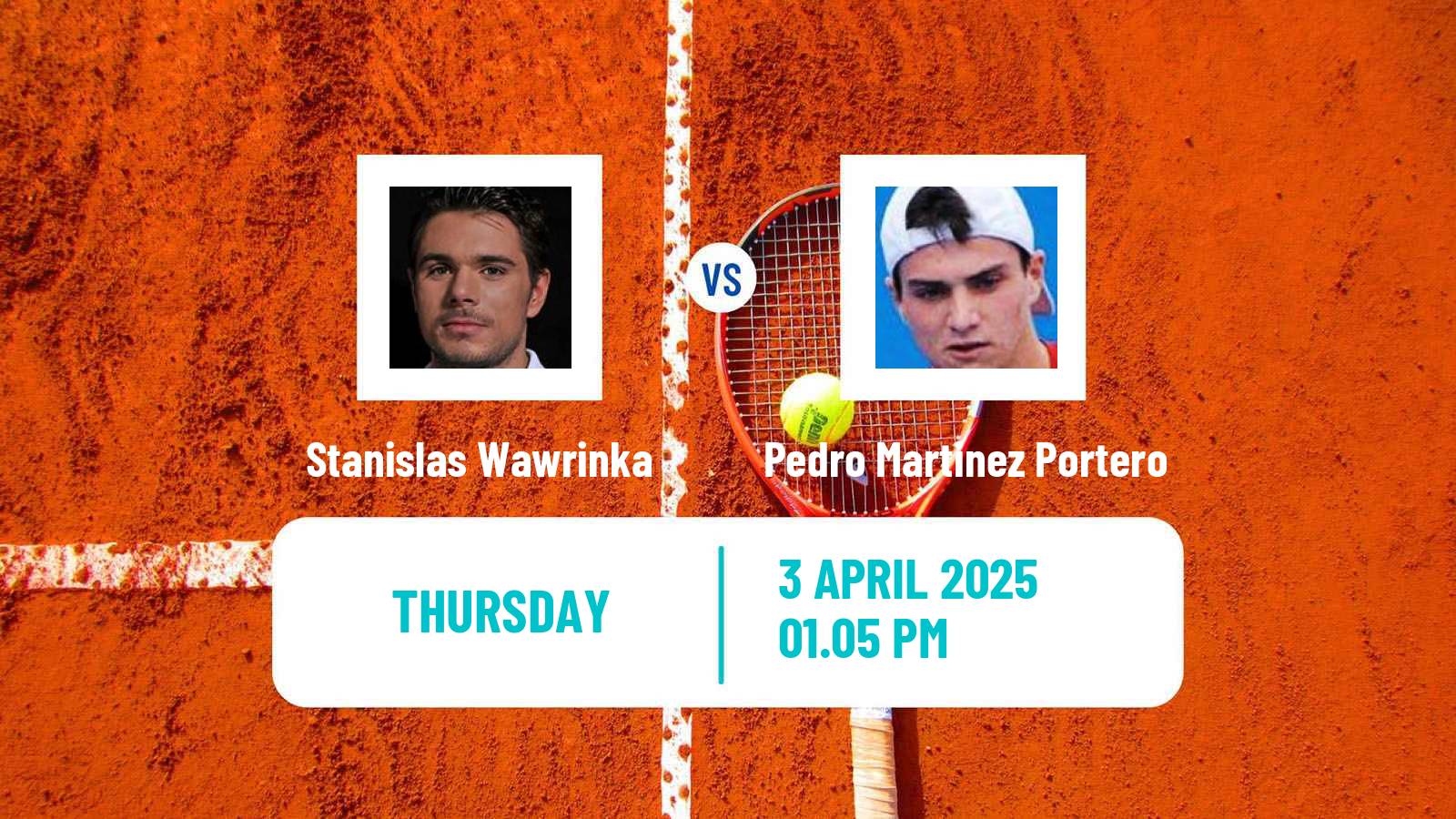Tennis ATP Bucharest Stanislas Wawrinka - Pedro Martinez Portero