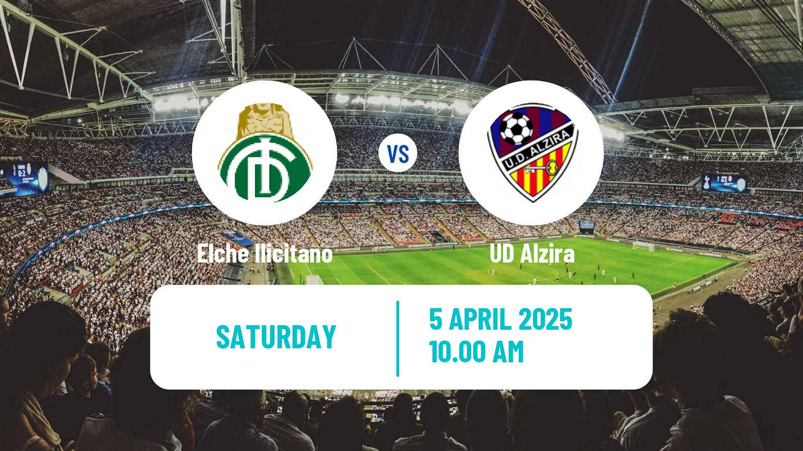 Soccer Spanish Segunda RFEF - Group 3 Elche Ilicitano - Alzira