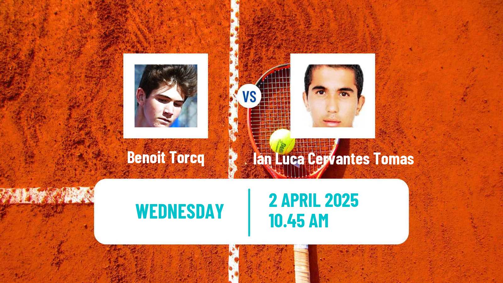 Tennis ITF M25 Reus Men Benoit Torcq - Ian Luca Cervantes Tomas