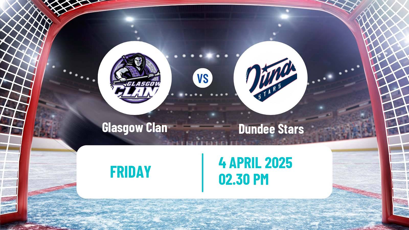 Hockey United Kingdom Elite League Glasgow Clan - Dundee Stars