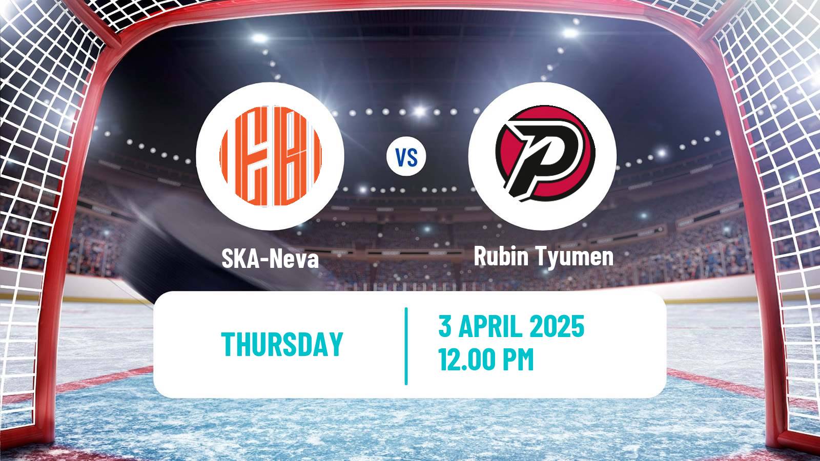 Hockey VHL SKA-Neva - Rubin Tyumen