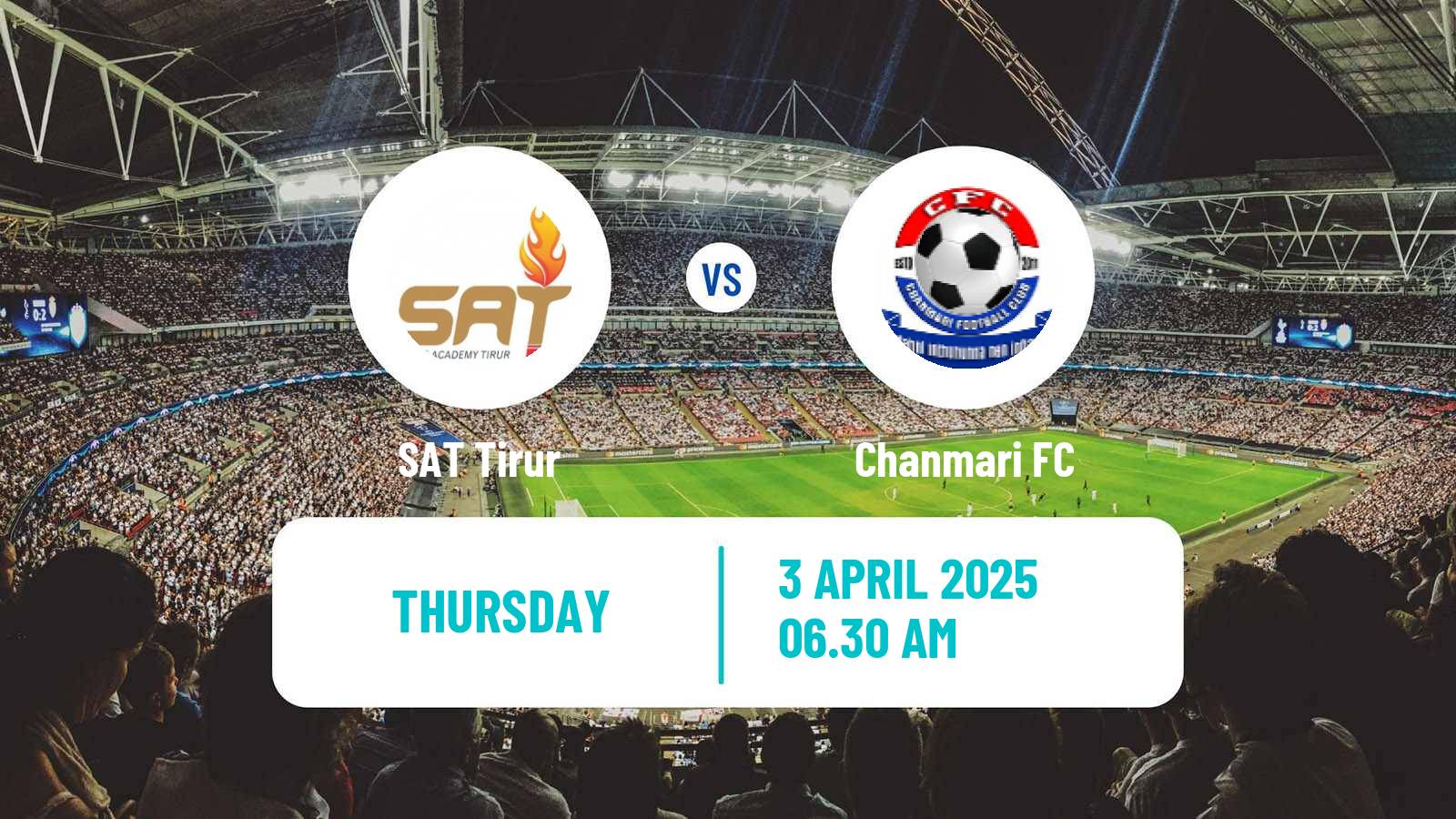 Soccer Indian I-League 2 SAT Tirur - Chanmari