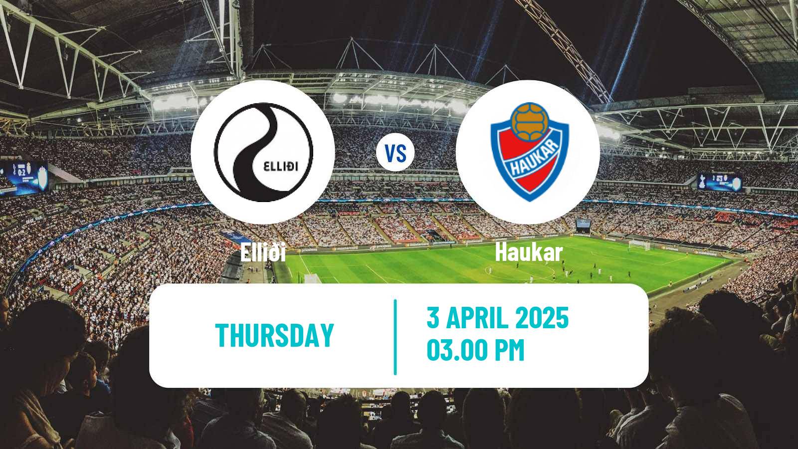 Soccer Icelandic Cup Elliði - Haukar