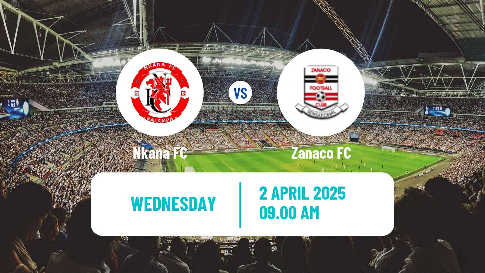 Soccer Zambian Premier League Nkana - Zanaco