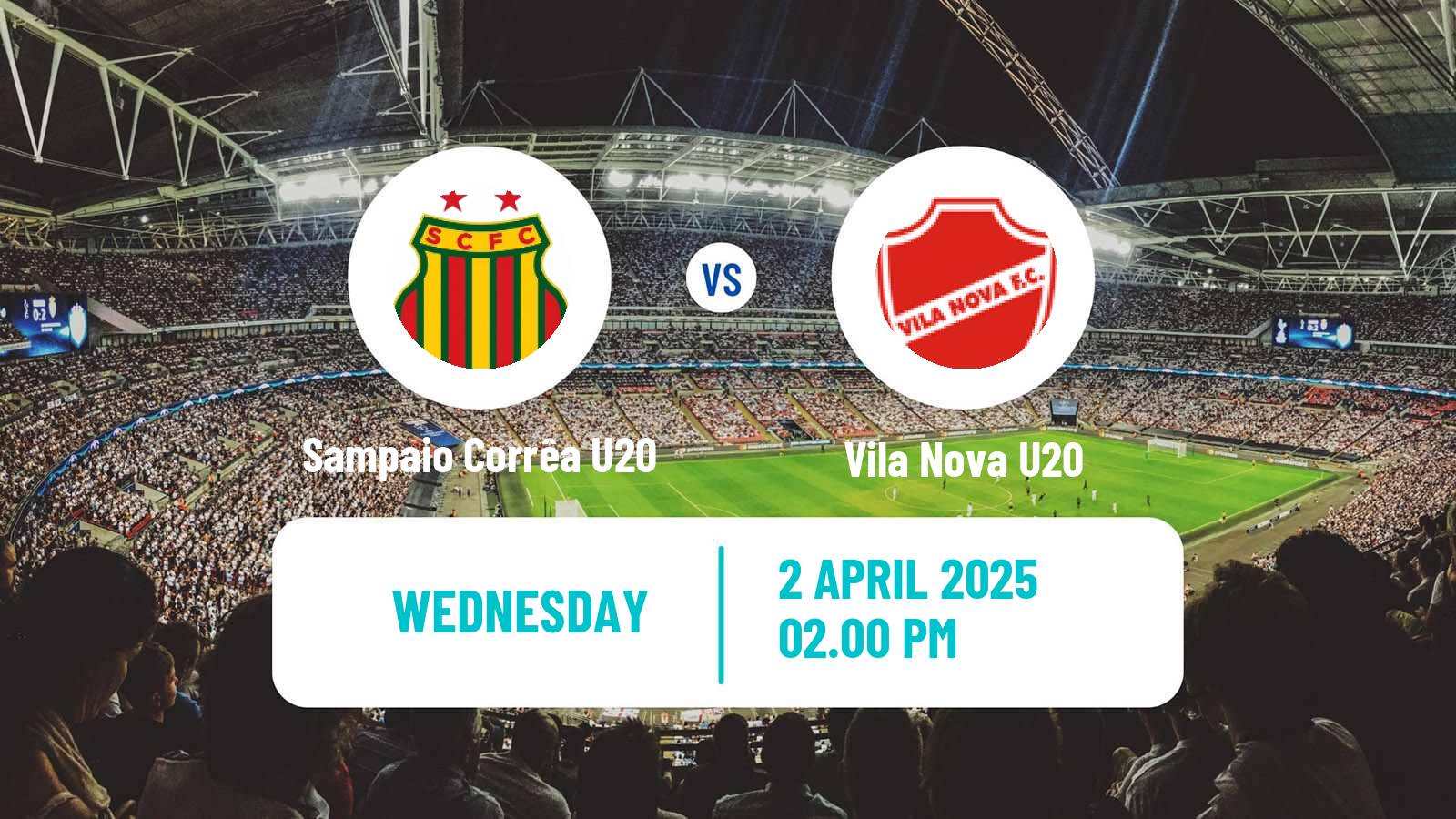Soccer Brasileiro U20 B Sampaio Corrêa U20 - Vila Nova U20