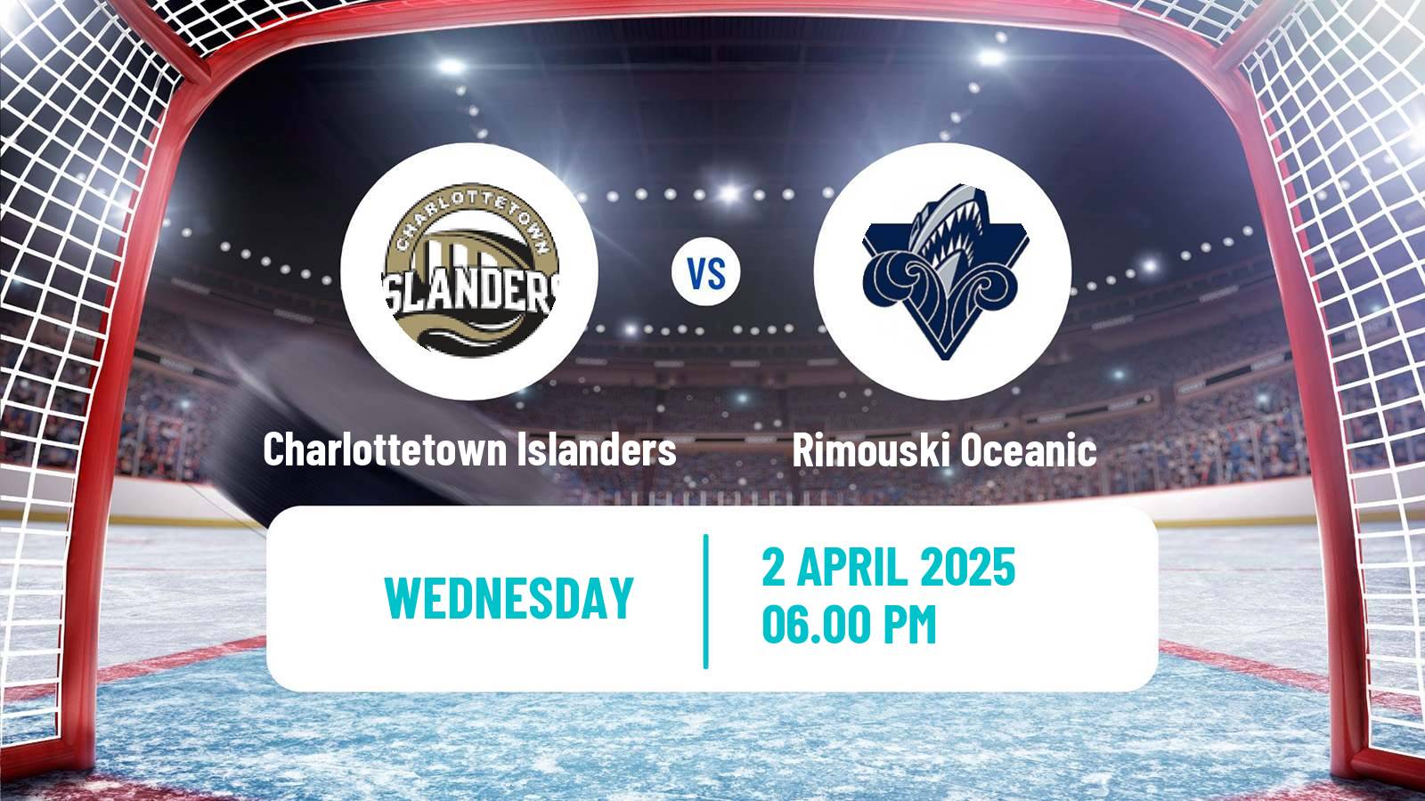 Hockey QMJHL Charlottetown Islanders - Rimouski Oceanic
