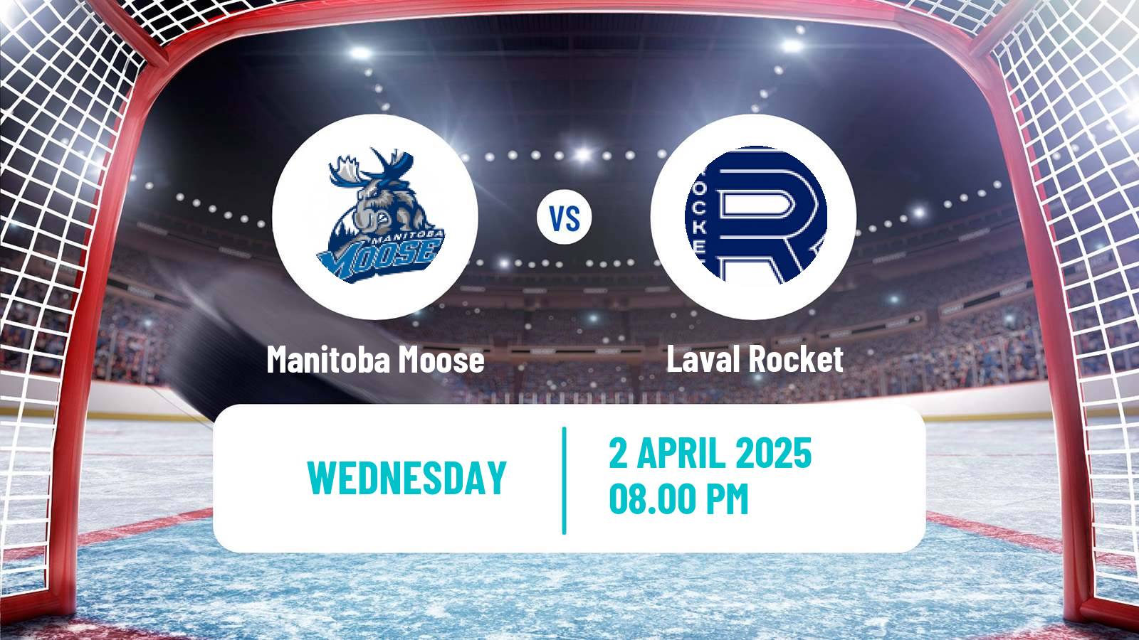 Hockey AHL Manitoba Moose - Laval Rocket