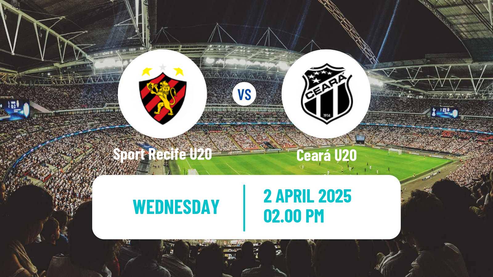Soccer Brasileiro U20 B Sport Recife U20 - Ceará U20
