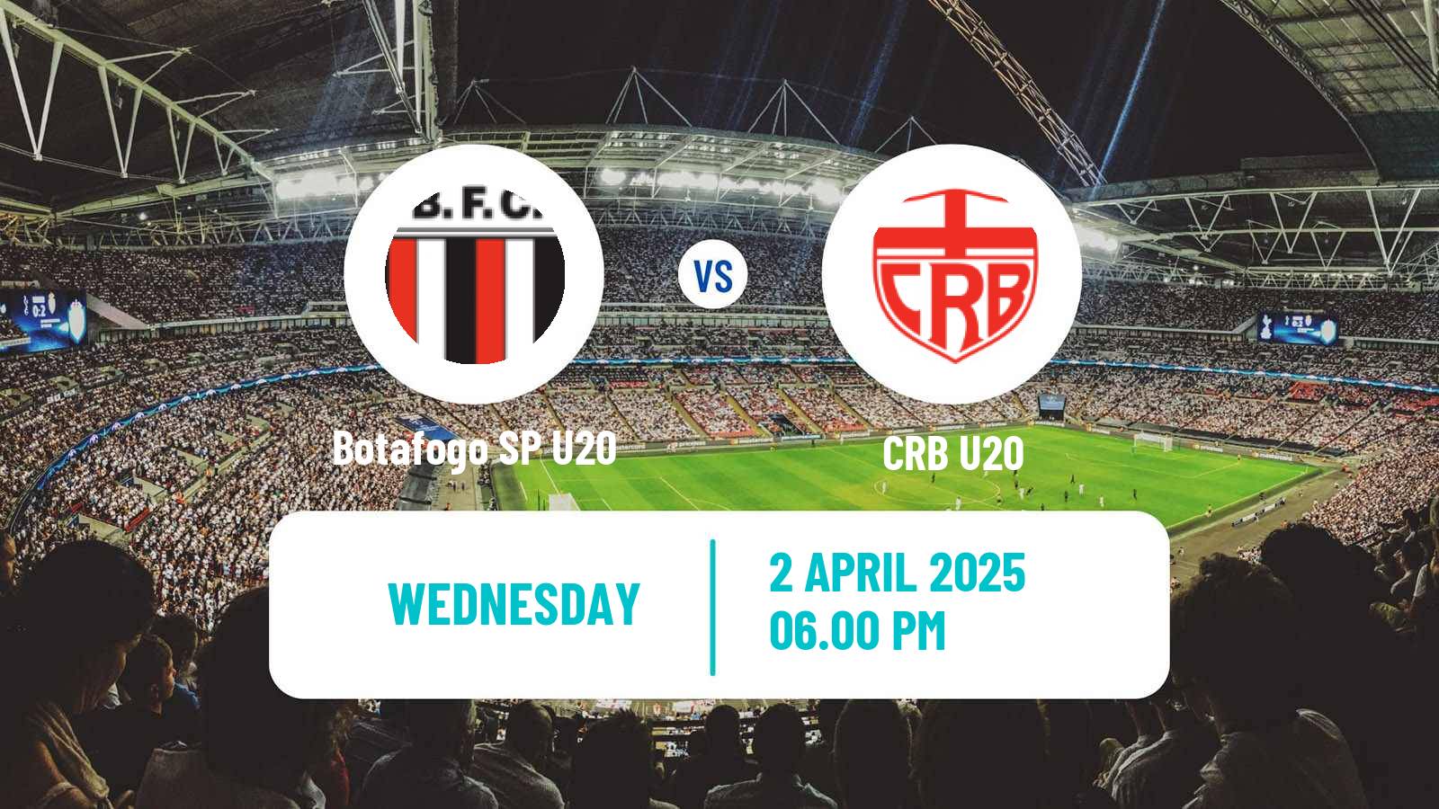 Soccer Brasileiro U20 B Botafogo SP U20 - CRB U20