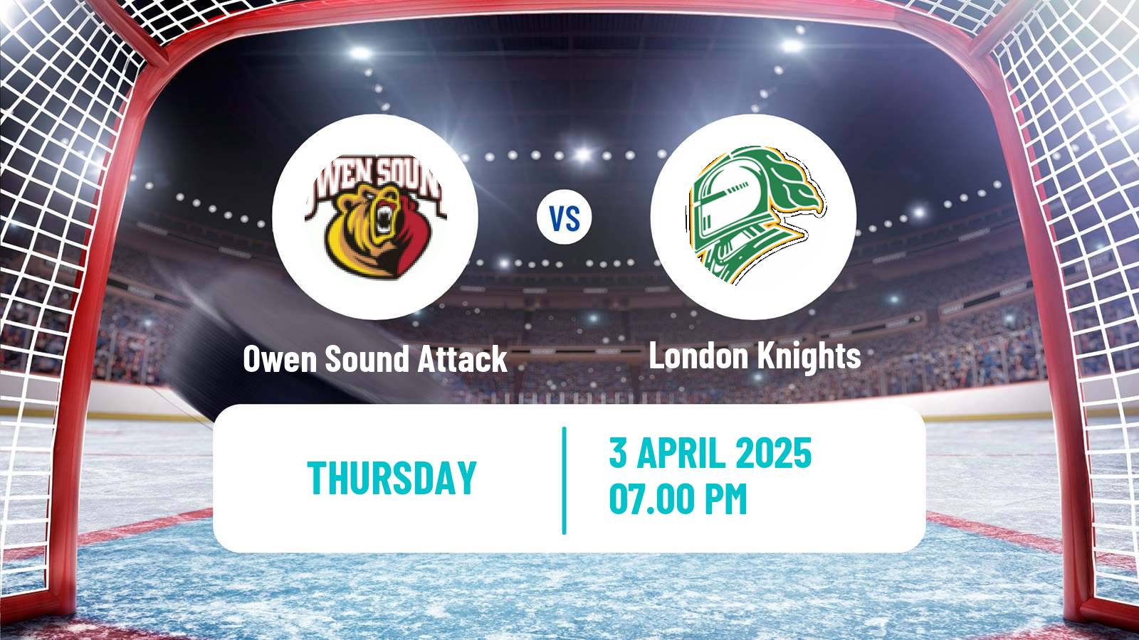 Hockey OHL Owen Sound Attack - London Knights