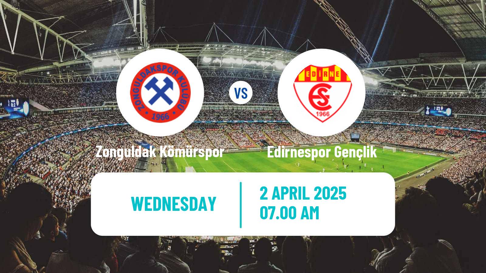 Soccer Turkish 3 Lig Group 4 Zonguldak Kömürspor - Edirnespor Gençlik