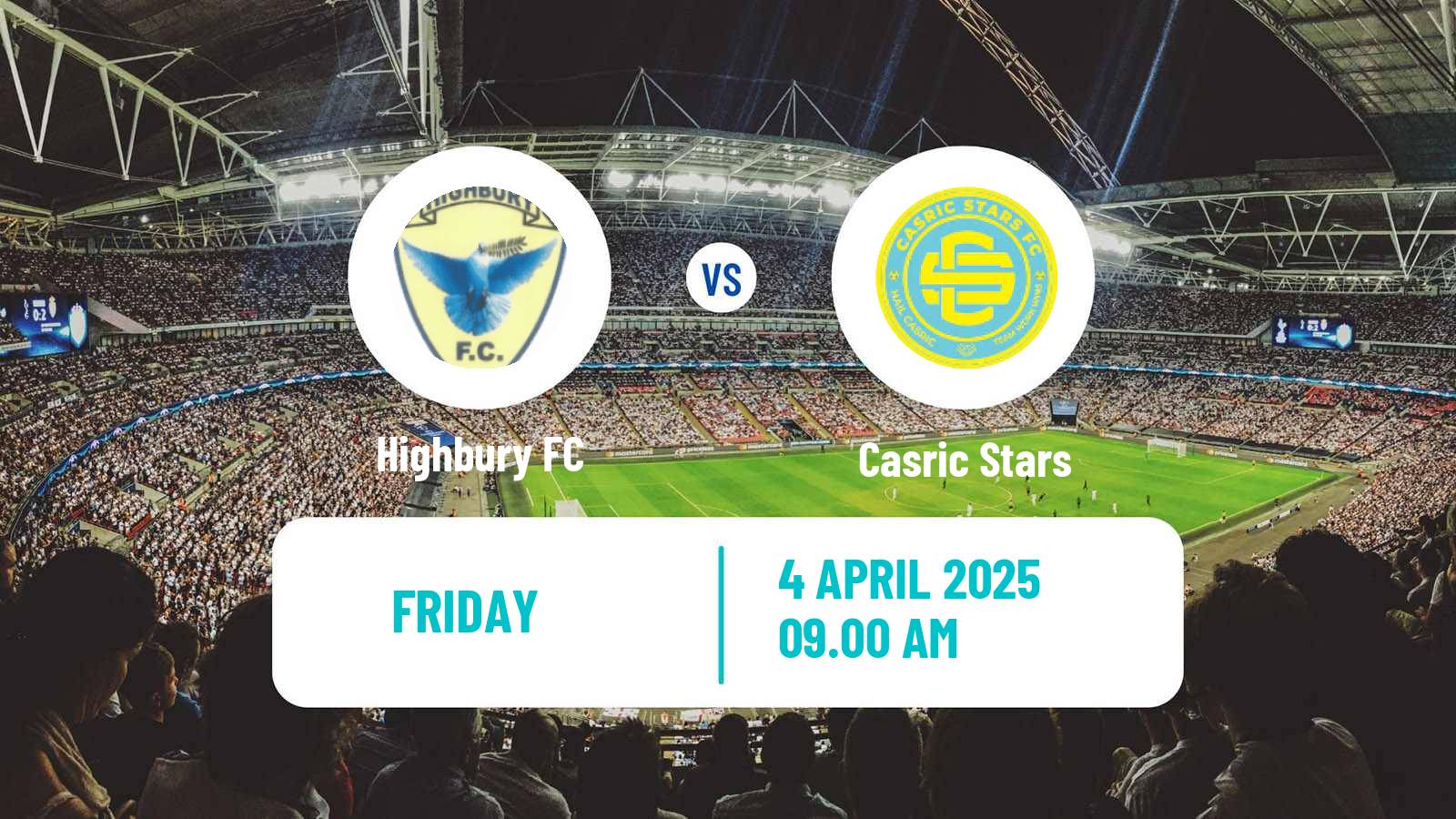 Soccer South African First Division Highbury - Casric Stars