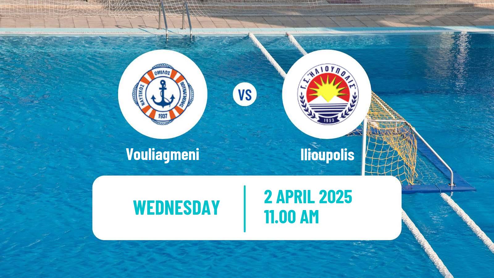 Water polo Greek A1 Water Polo Women Vouliagmeni - Ilioupolis