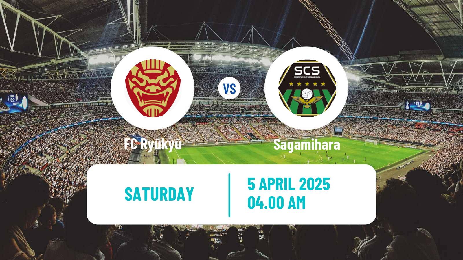 Soccer Japan J3 League Ryūkyū - Sagamihara