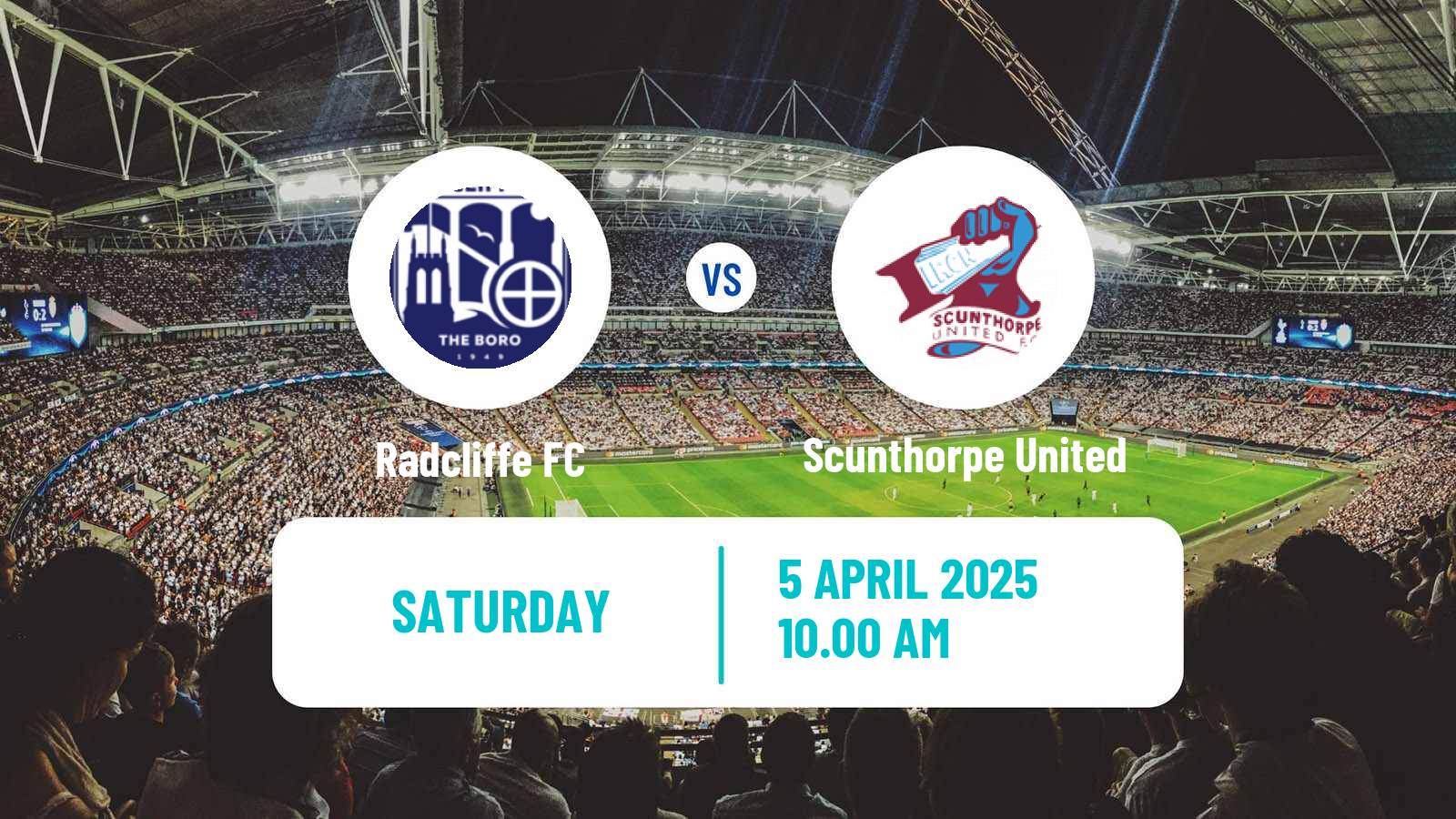 Soccer English National League North Radcliffe - Scunthorpe United