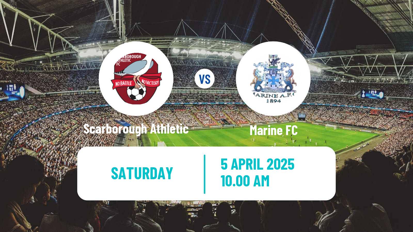 Soccer English National League North Scarborough Athletic - Marine