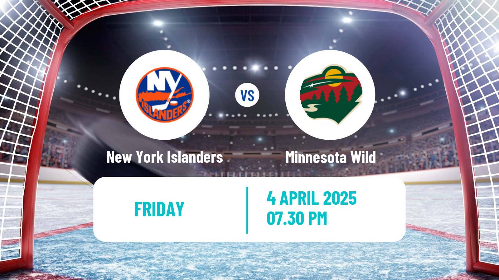 Hockey NHL New York Islanders - Minnesota Wild