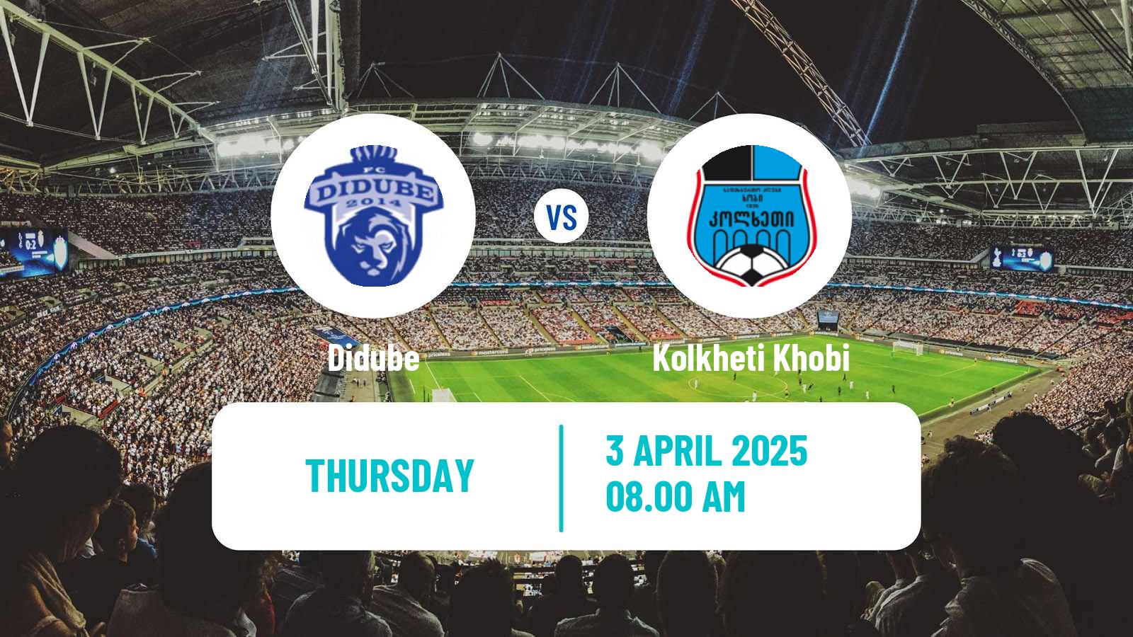 Soccer Georgian Liga 3 Didube - Kolkheti Khobi
