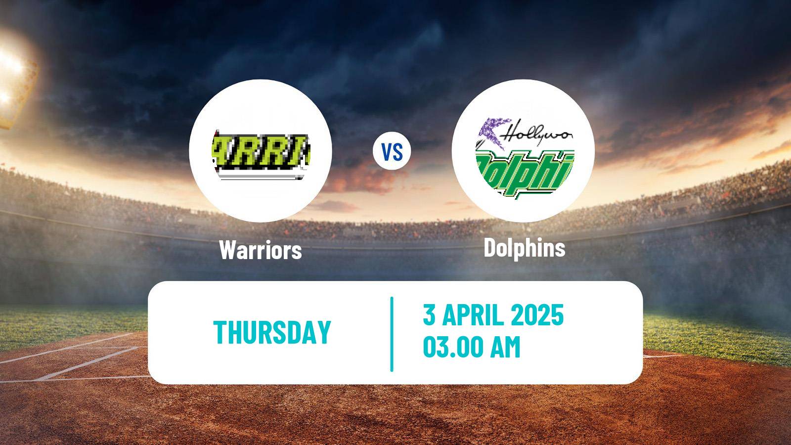 Cricket CSA 4-Day Franchise Series Warriors - Dolphins