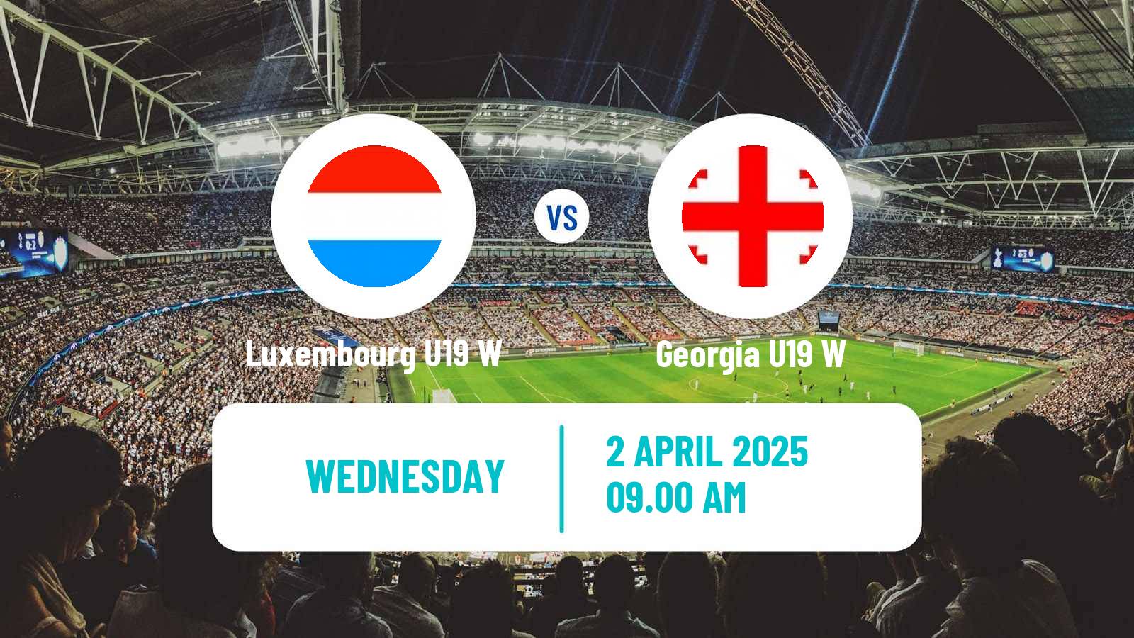 Soccer UEFA Euro U19 Women Luxembourg U19 W - Georgia U19 W