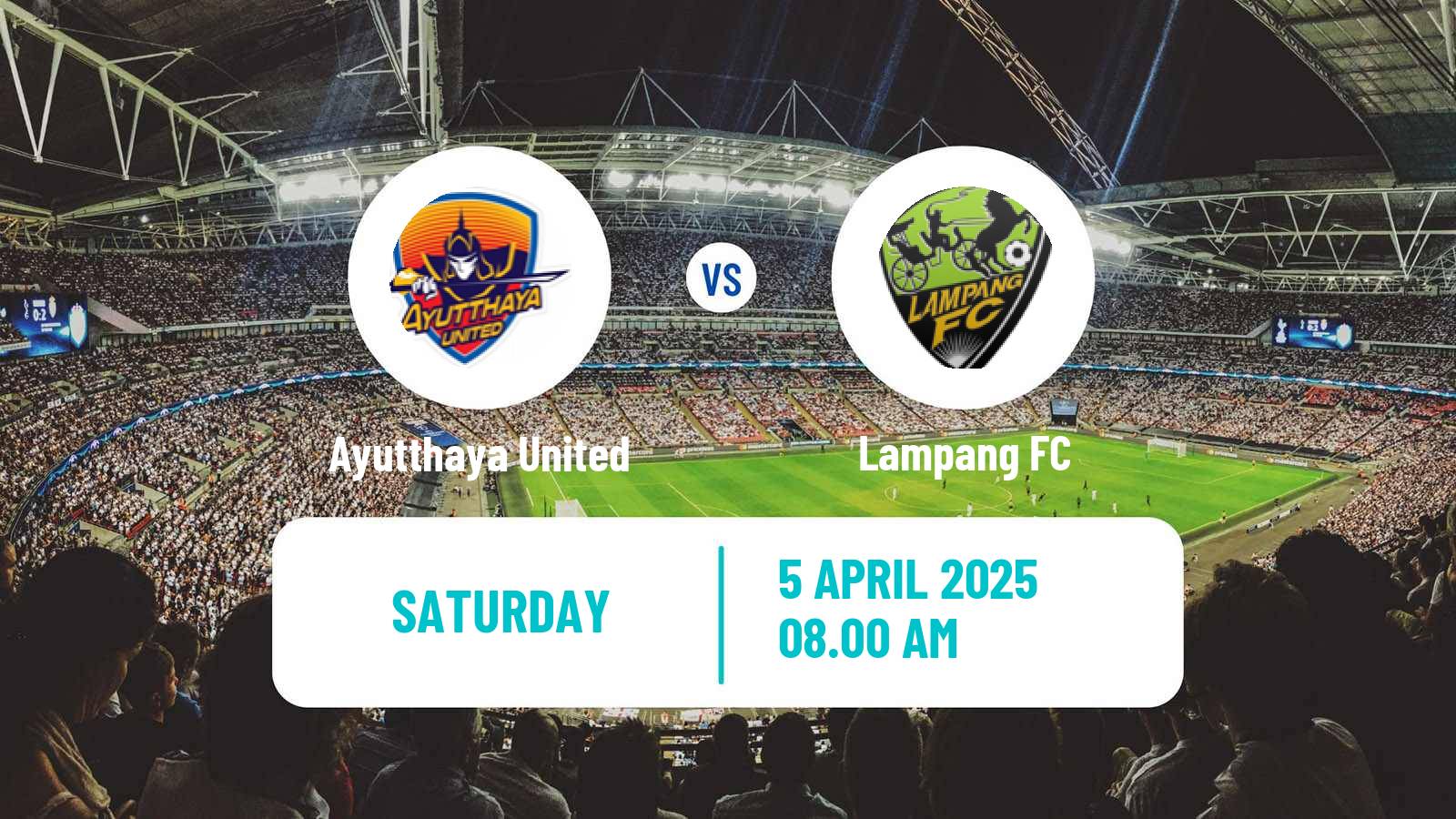 Soccer Thai League 2 Ayutthaya United - Lampang