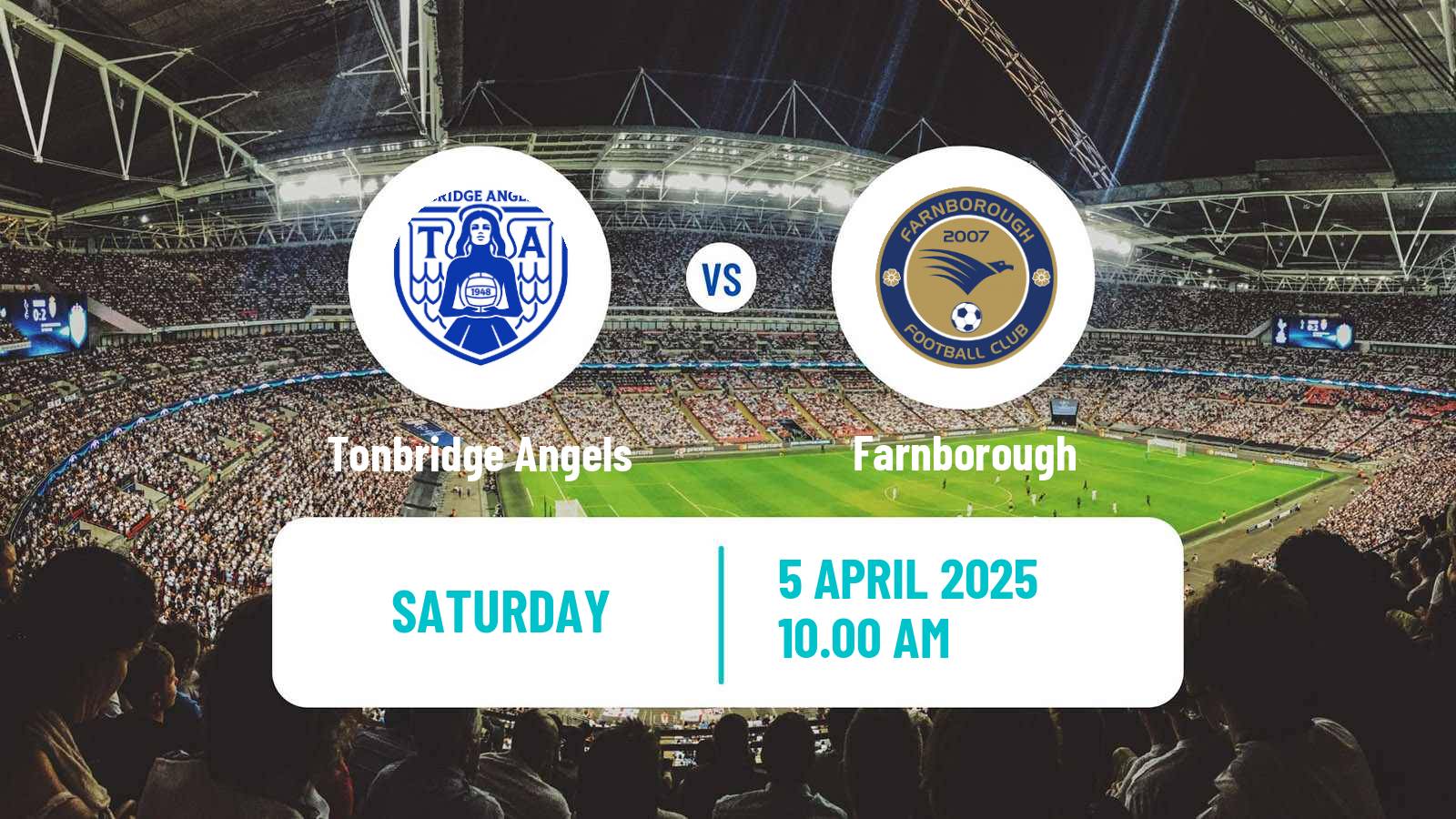 Soccer English National League South Tonbridge Angels - Farnborough
