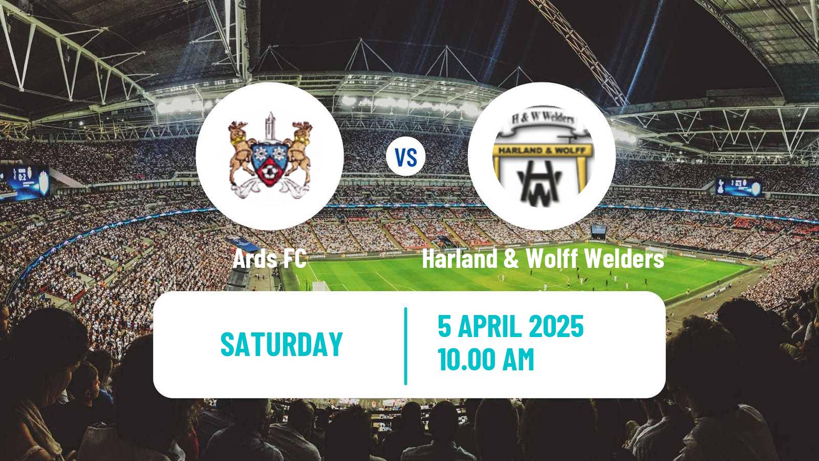 Soccer Northern Irish Championship Ards - Harland & Wolff Welders