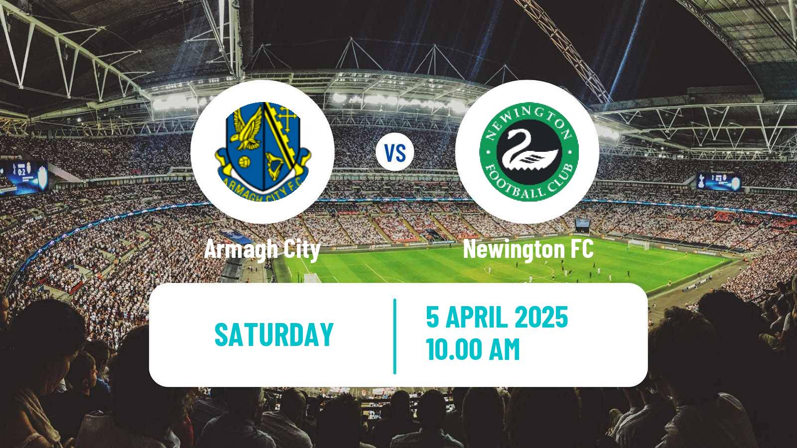 Soccer Northern Irish Championship Armagh City - Newington