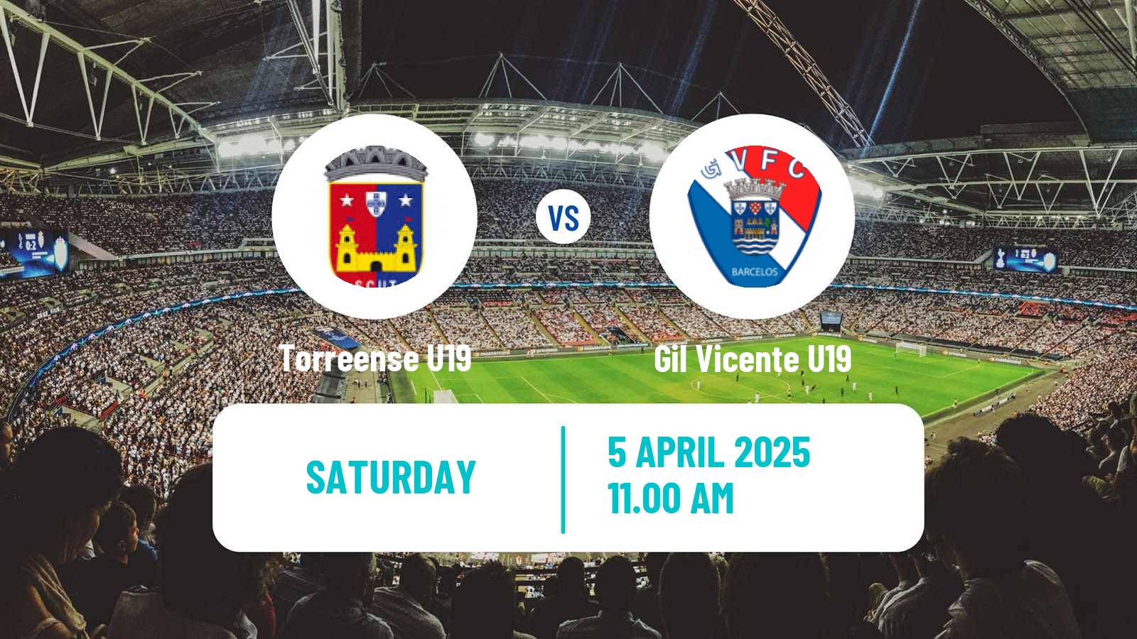 Soccer Portuguese Campeonato Nacional U19 Torreense U19 - Gil Vicente U19