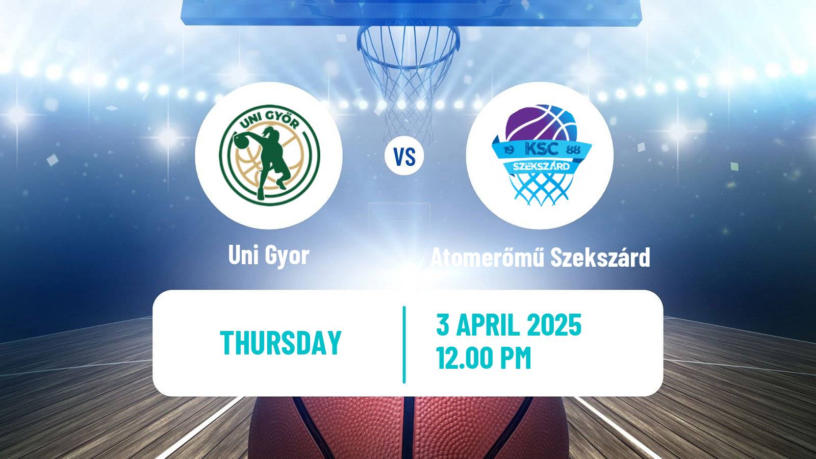 Basketball Hungarian NB I Basketball Women Uni Gyor - Atomerőmű Szekszárd