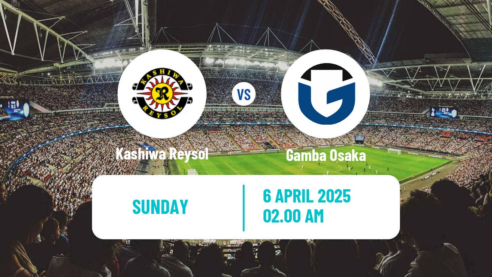 Soccer Japan J1 League Kashiwa Reysol - Gamba Osaka