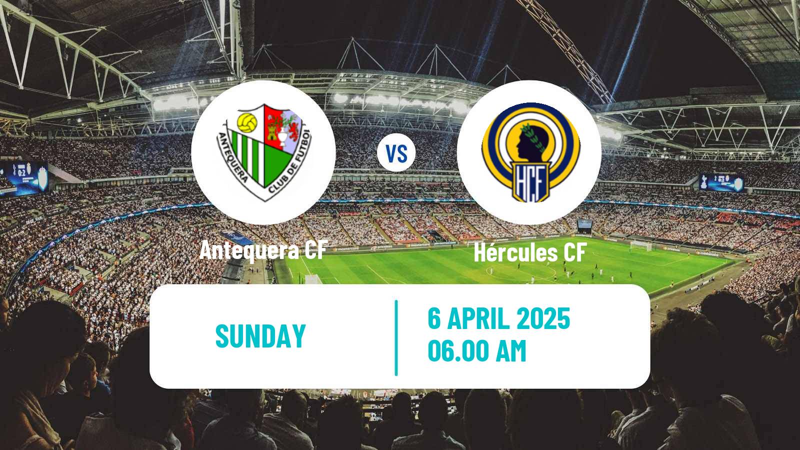 Soccer Spanish Primera RFEF Group 2 Antequera - Hércules