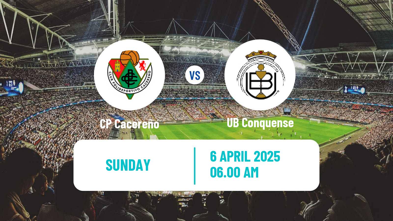 Soccer Spanish Segunda RFEF - Group 5 Cacereño - Conquense