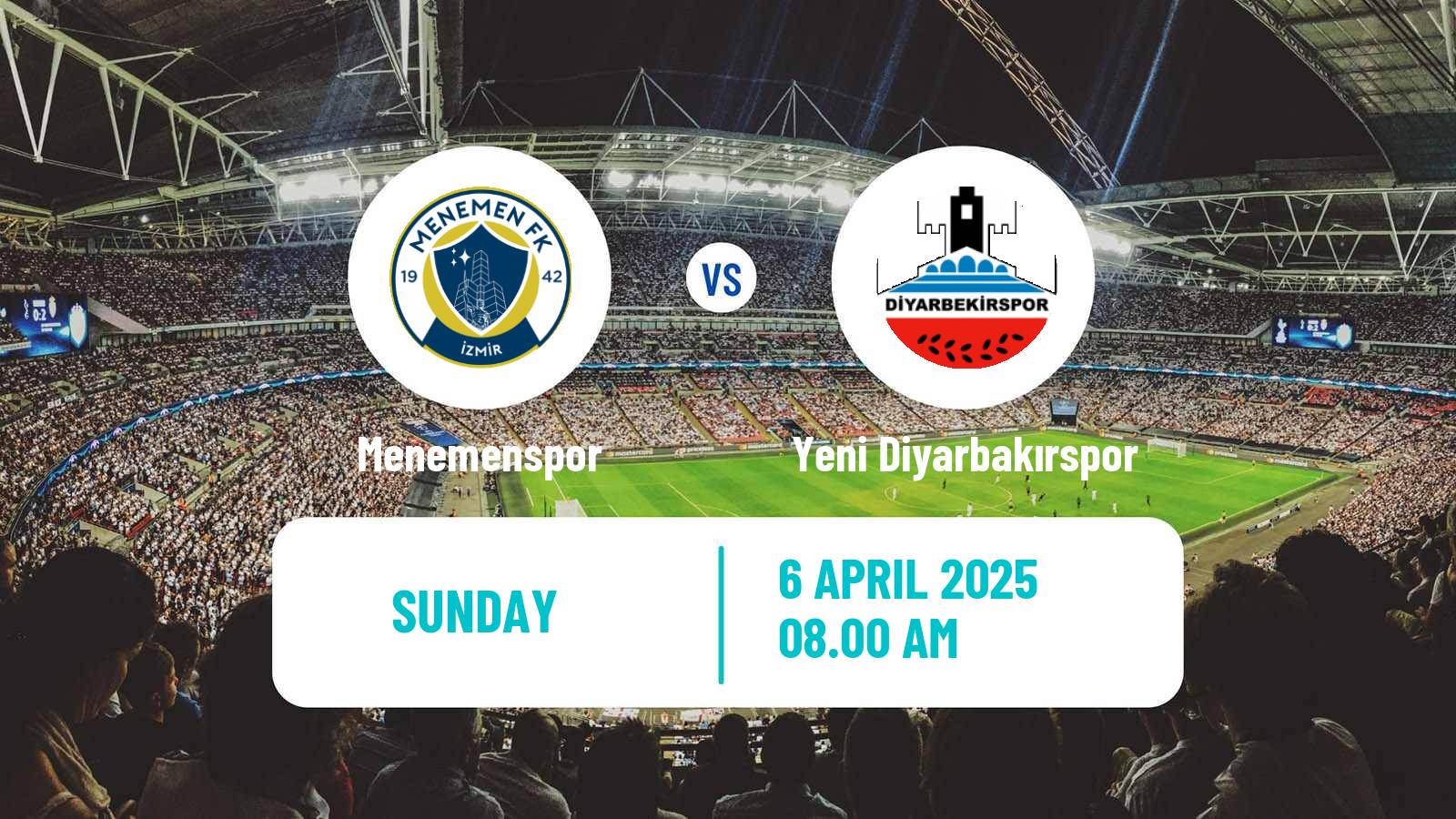 Soccer Turkish Second League Red Group Menemenspor - Yeni Diyarbakırspor