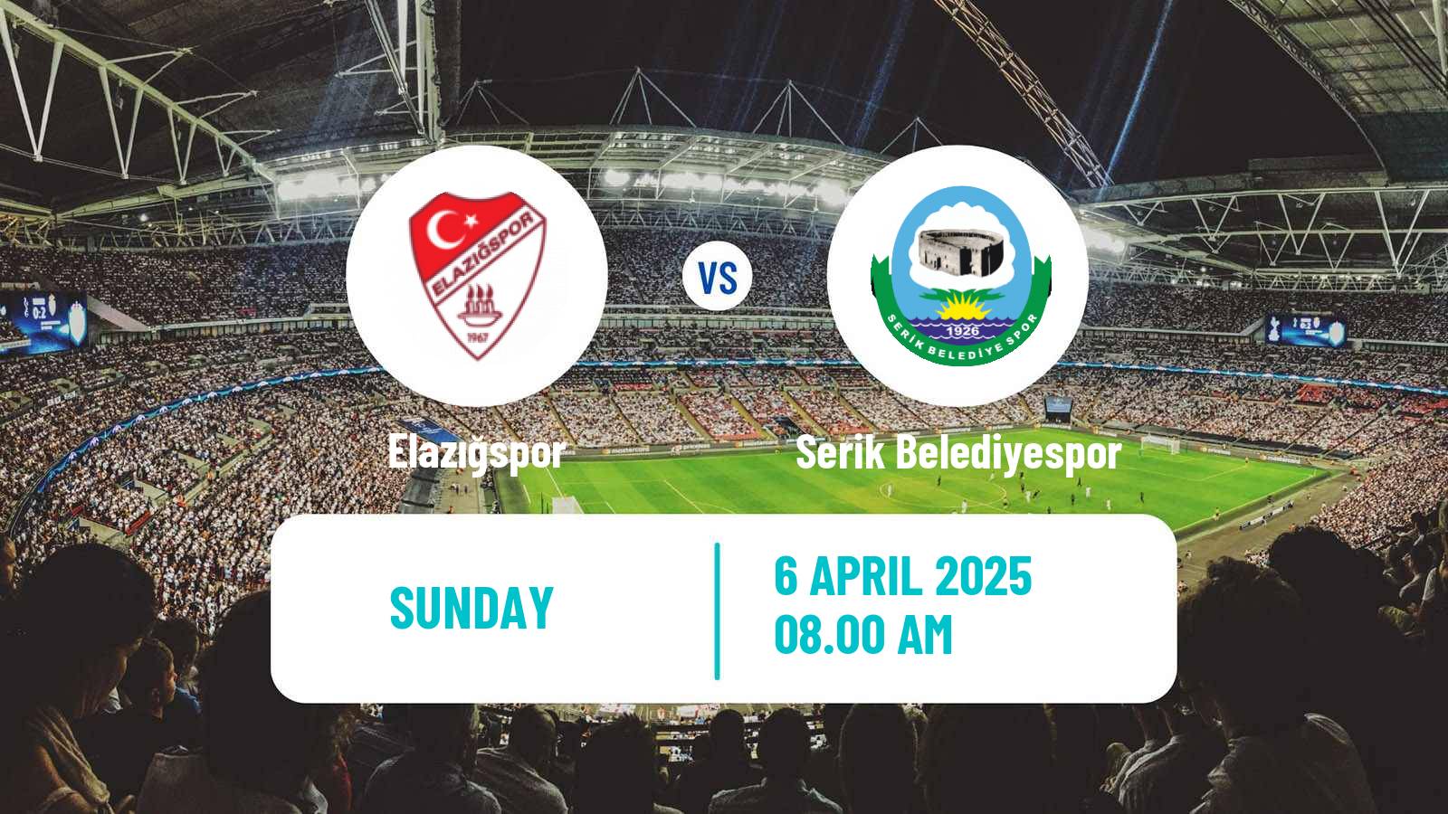 Soccer Turkish Second League Red Group Elazığspor - Serik Belediyespor