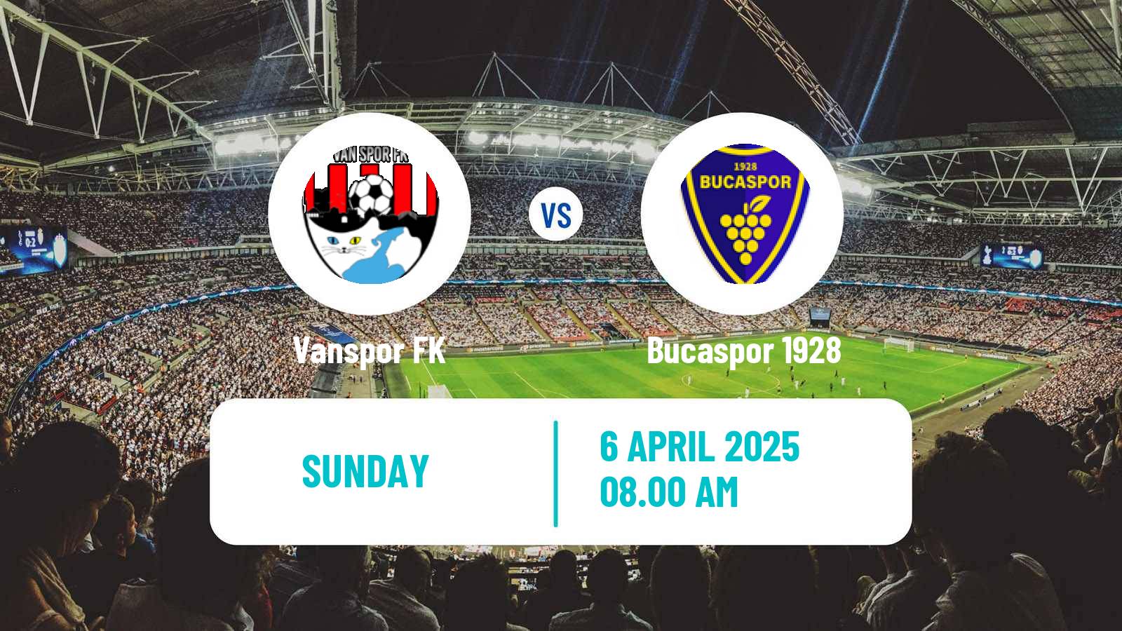 Soccer Turkish Second League Red Group Vanspor - Bucaspor 1928