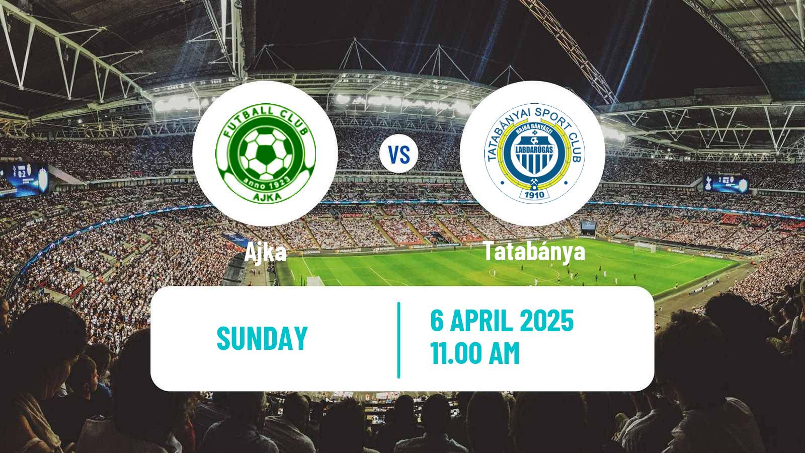 Soccer Hungarian NB II Ajka - Tatabánya